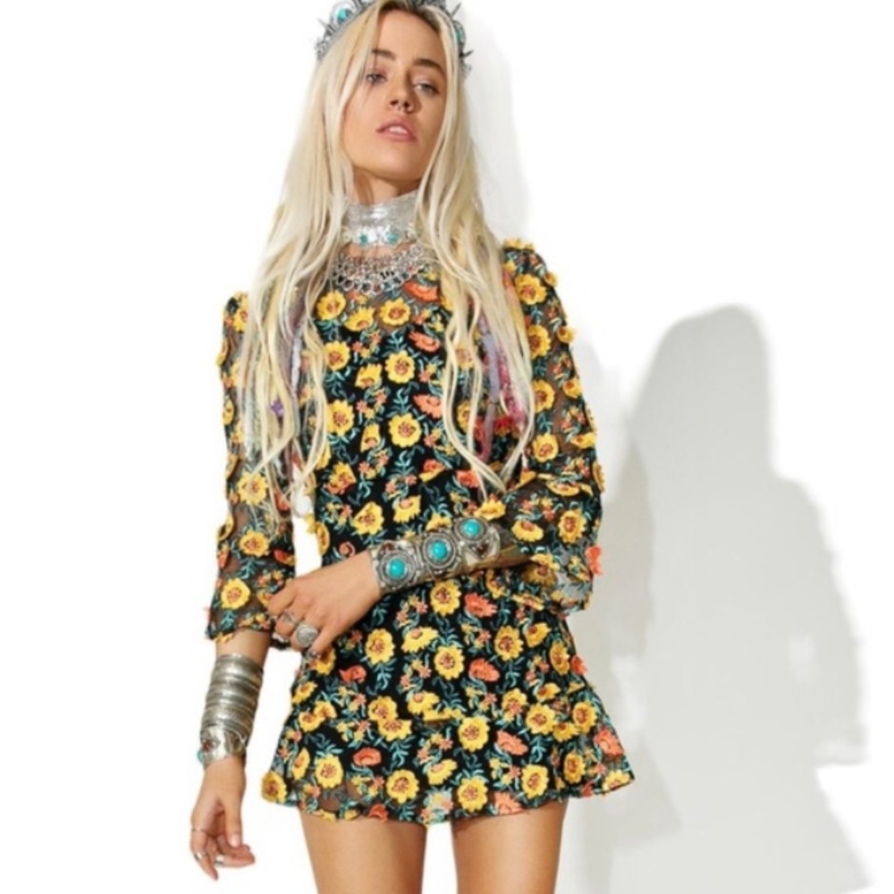 For Love & Lemons Amelia Swing Dress